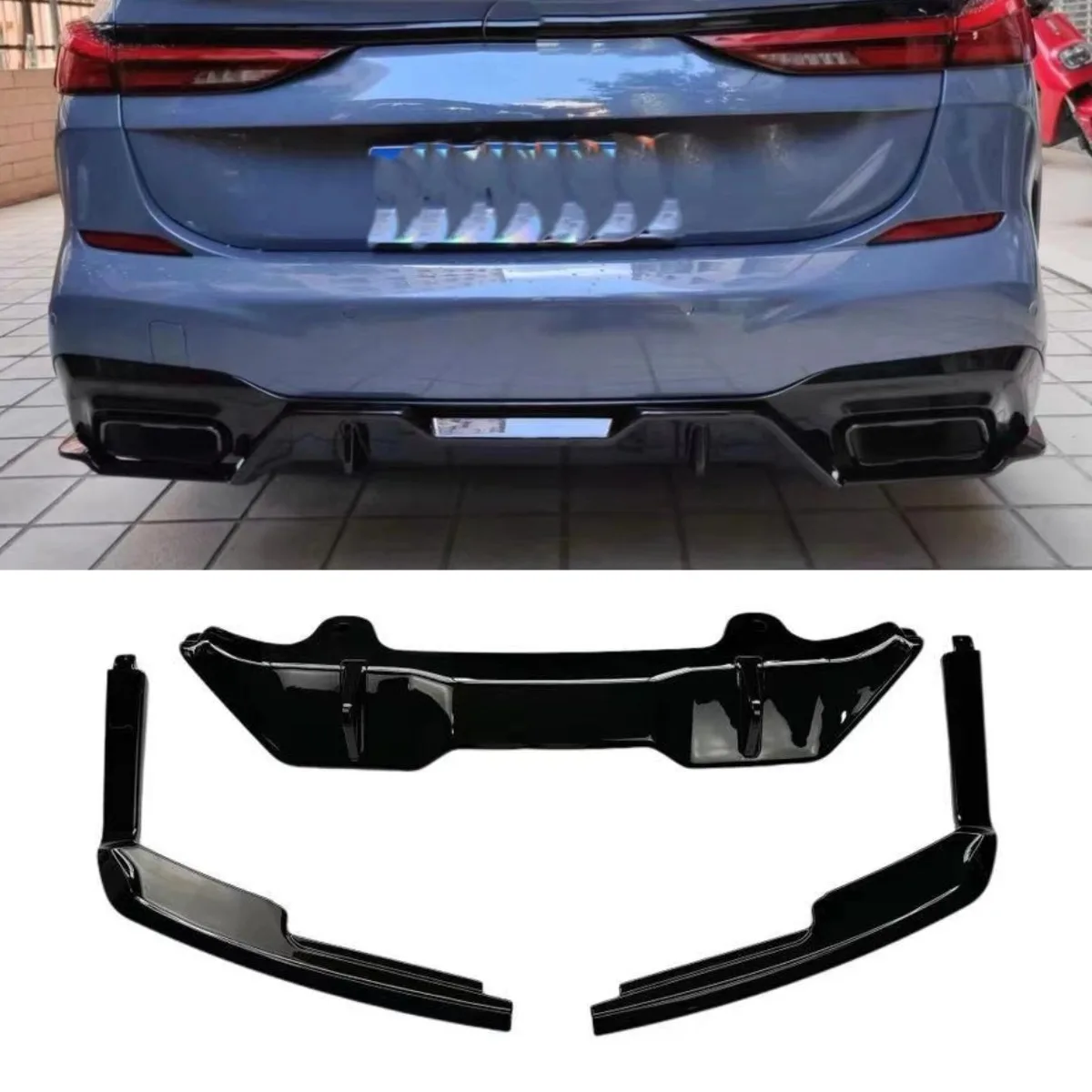 For BMW 2 Series F44 Car Rear Bumper Spoiler Lip Diffuser Exterior Part Bumper Guard Protector Cover Car Accessories
For BMW 2 Series F44 Car Rear Bumper Spoiler Lip Diffuser Exterior Part Bumper Guard Protector Cover Car Accessories