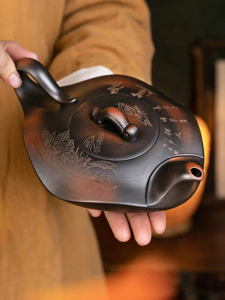 Handmade Purple Clay Tea Pot Cerc Office Use Single Pot Home Office Gongfu Tea Set High End Traditional Chinese Sle
Handmade Purple Clay Tea Pot Cerc Office Use Single Pot Home Office Gongfu Tea Set High End Traditional Chinese Sle