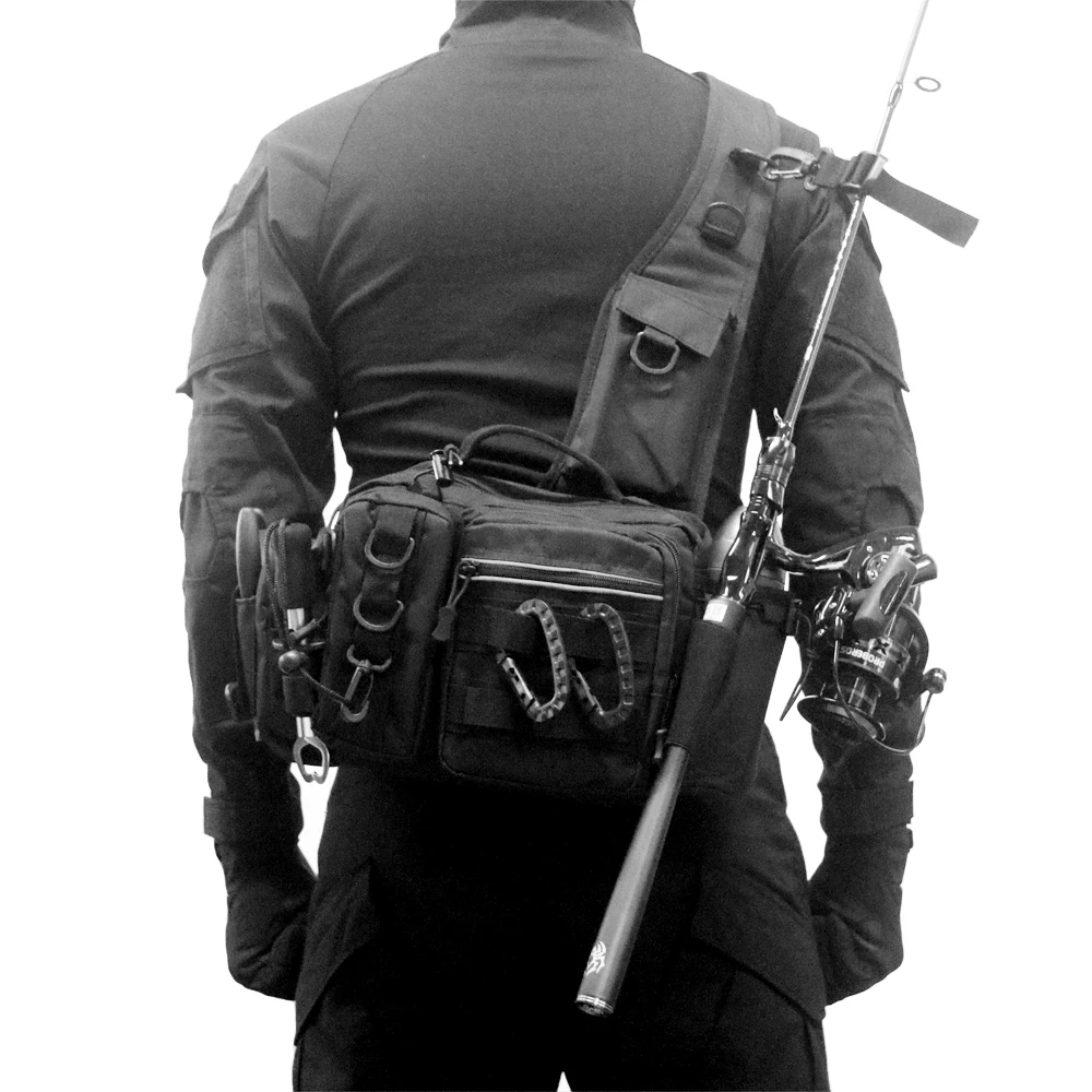 Second Generation Multi-functional Fanny Pack Fishing Rod Bag Tactical Backpack Crossbody Bag Outdoor Riding Backpack
Second Generation Multi-functional Fanny Pack Fishing Rod Bag Tactical Backpack Crossbody Bag Outdoor Riding Backpack