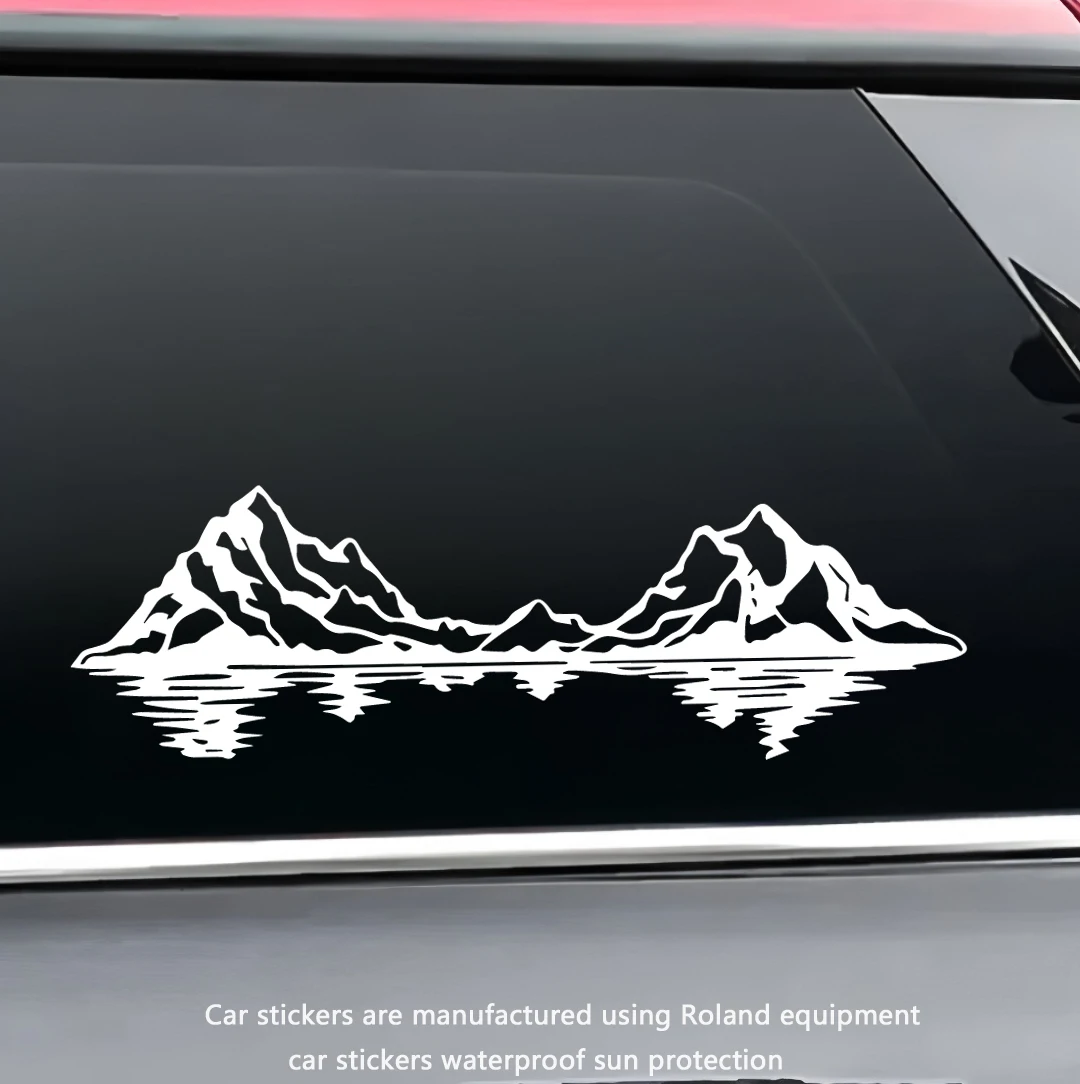 Reflection Lake View Mountain Camper / RV Side Window Bumper Sticker Decal Sticker Decoration For Car Pickup Truck
Reflection Lake View Mountain Camper / RV Side Window Bumper Sticker Decal Sticker Decoration For Car Pickup Truck