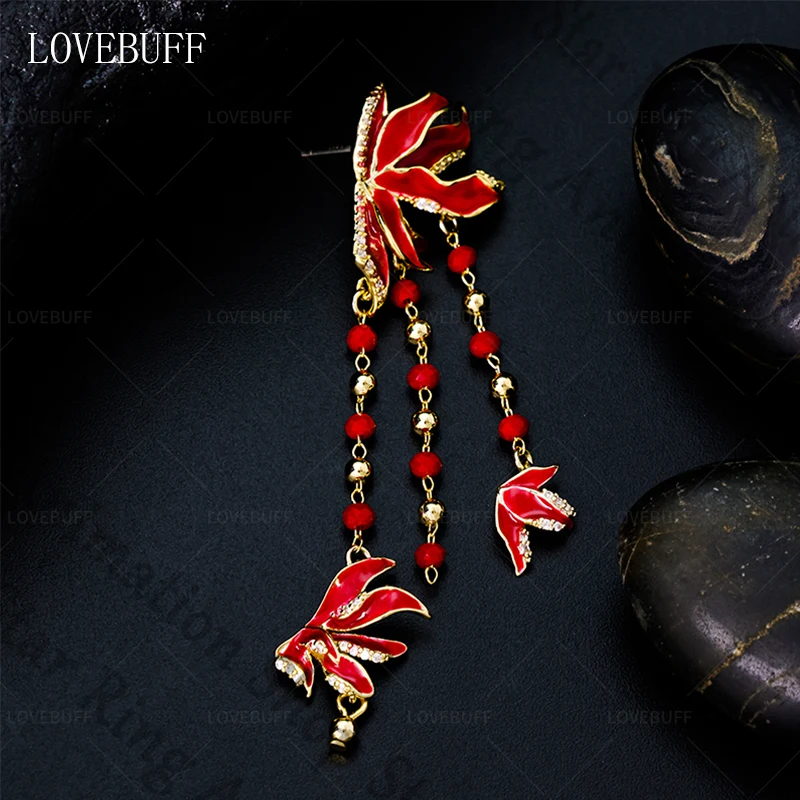 Love and Deepspace Rafayel Gloriosa superba L Anime Eardrop Ear Stud Accessory ornament Cospaly Gift Cartoon Decorate
Love and Deepspace Rafayel Gloriosa superba L Anime Eardrop Ear Stud Accessory ornament Cospaly Gift Cartoon Decorate