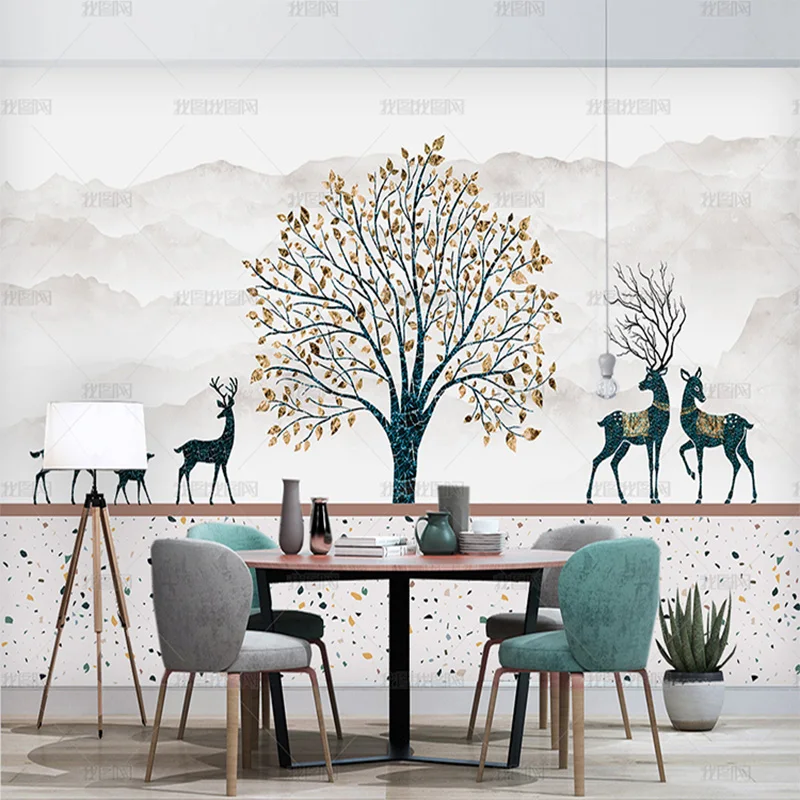 custom 3d Modern simple marbling wallpaper Mosaic tree milu deer living room sofa background wall mural bedroom dining room 8d
custom 3d Modern simple marbling wallpaper Mosaic tree milu deer living room sofa background wall mural bedroom dining room 8d