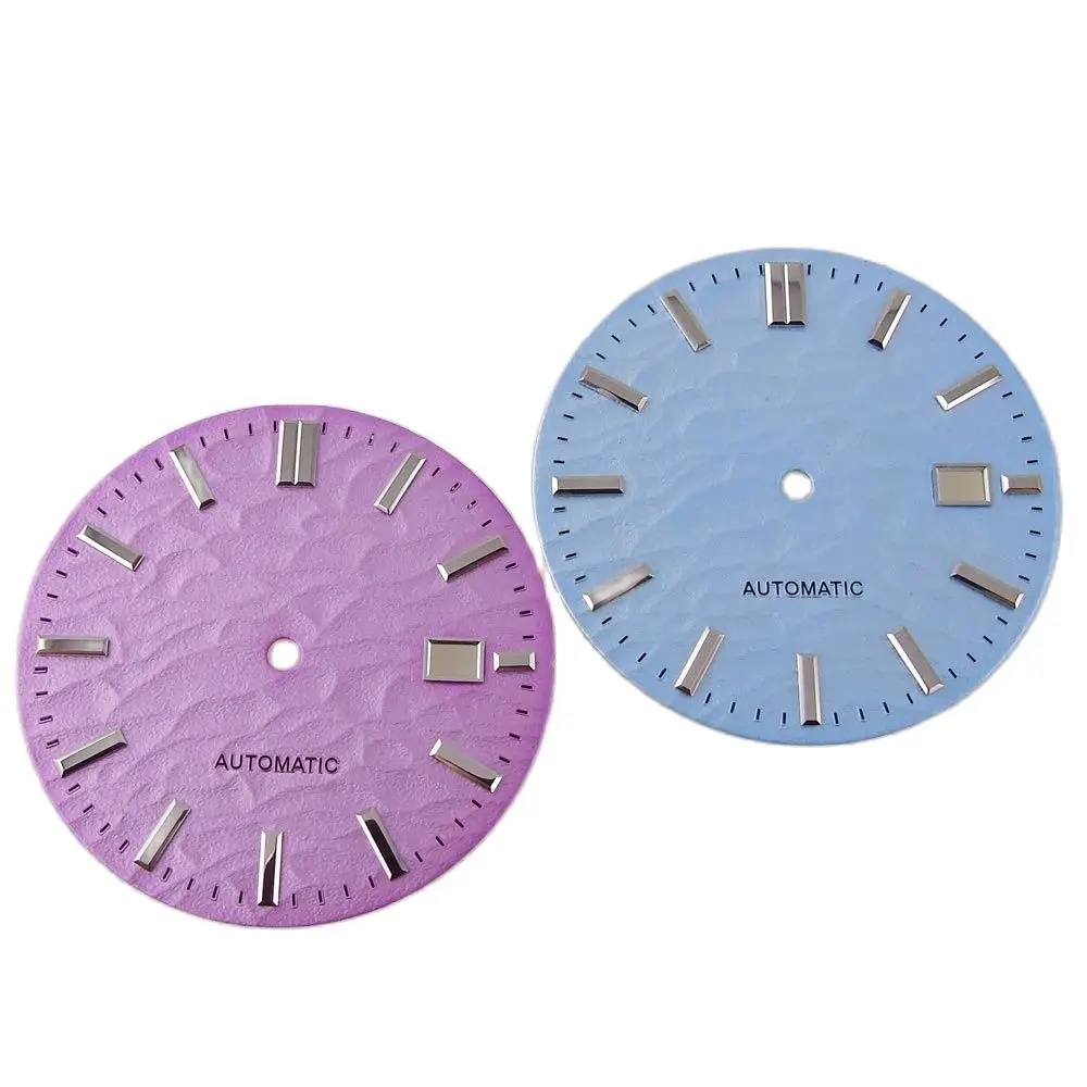 Sky Blue Pink 33.5MM Watch Dial Date Window Fit NH35 NH35A NH36 NH36A Automatic Mens Watch Accessories Part
Sky Blue Pink 33.5MM Watch Dial Date Window Fit NH35 NH35A NH36 NH36A Automatic Mens Watch Accessories Part