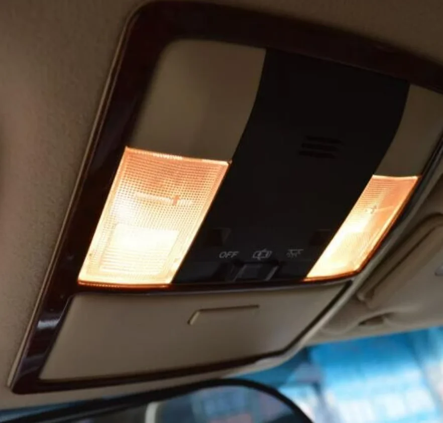 Для Toyota Land Cruiser Prado FJ150 2014-2018 внутренняя лампа для чтения, накладка из АБС-пластика, аксессуары для стайлинга, 1 шт.
Для Toyota Land Cruiser Prado FJ150 2014-2018 внутренняя лампа для чтения, накладка из АБС-пластика, аксессуары для стайлинга, 1 шт.
