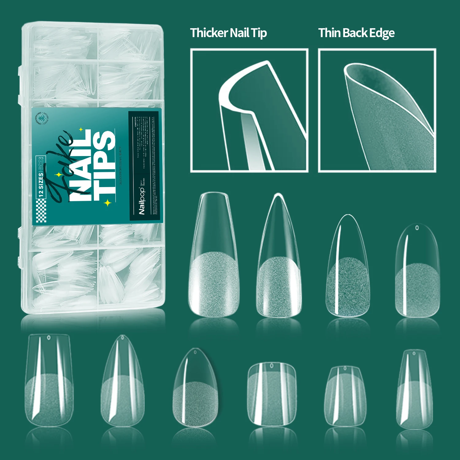 Soft Gel Nail Tips 600PCS Pre-Buff Full Cover Coffin Almond Oval Shaped Nail Extenison Tips Half Matte Gel X Fake Nails
Soft Gel Nail Tips 600PCS Pre-Buff Full Cover Coffin Almond Oval Shaped Nail Extenison Tips Half Matte Gel X Fake Nails