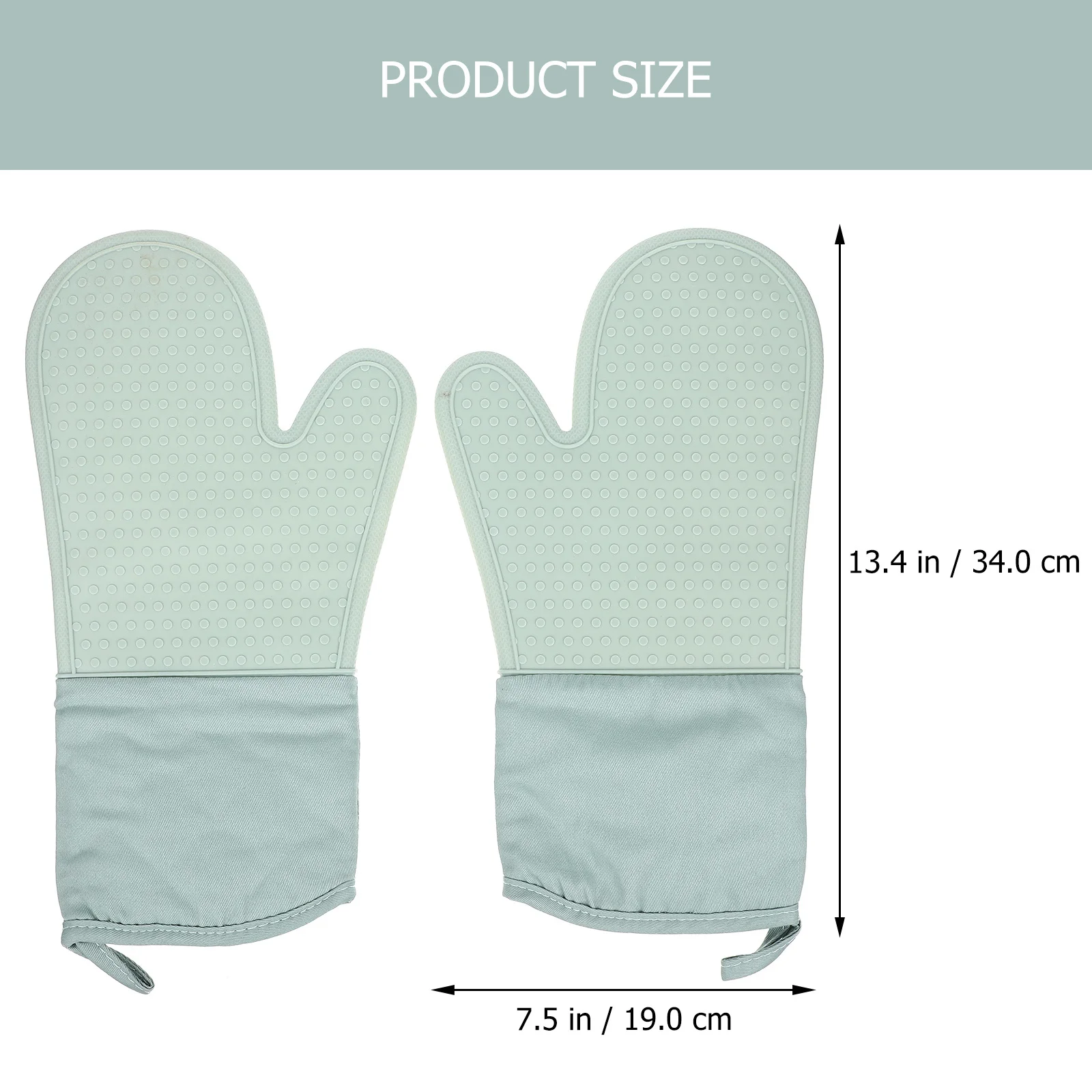 2pcs Heat Resistance Gloves Thickened Silicone Oven Mitt For Baking Cooking Grilling Microwave Washable Insulation Kitchen
2pcs Heat Resistance Gloves Thickened Silicone Oven Mitt For Baking Cooking Grilling Microwave Washable Insulation Kitchen