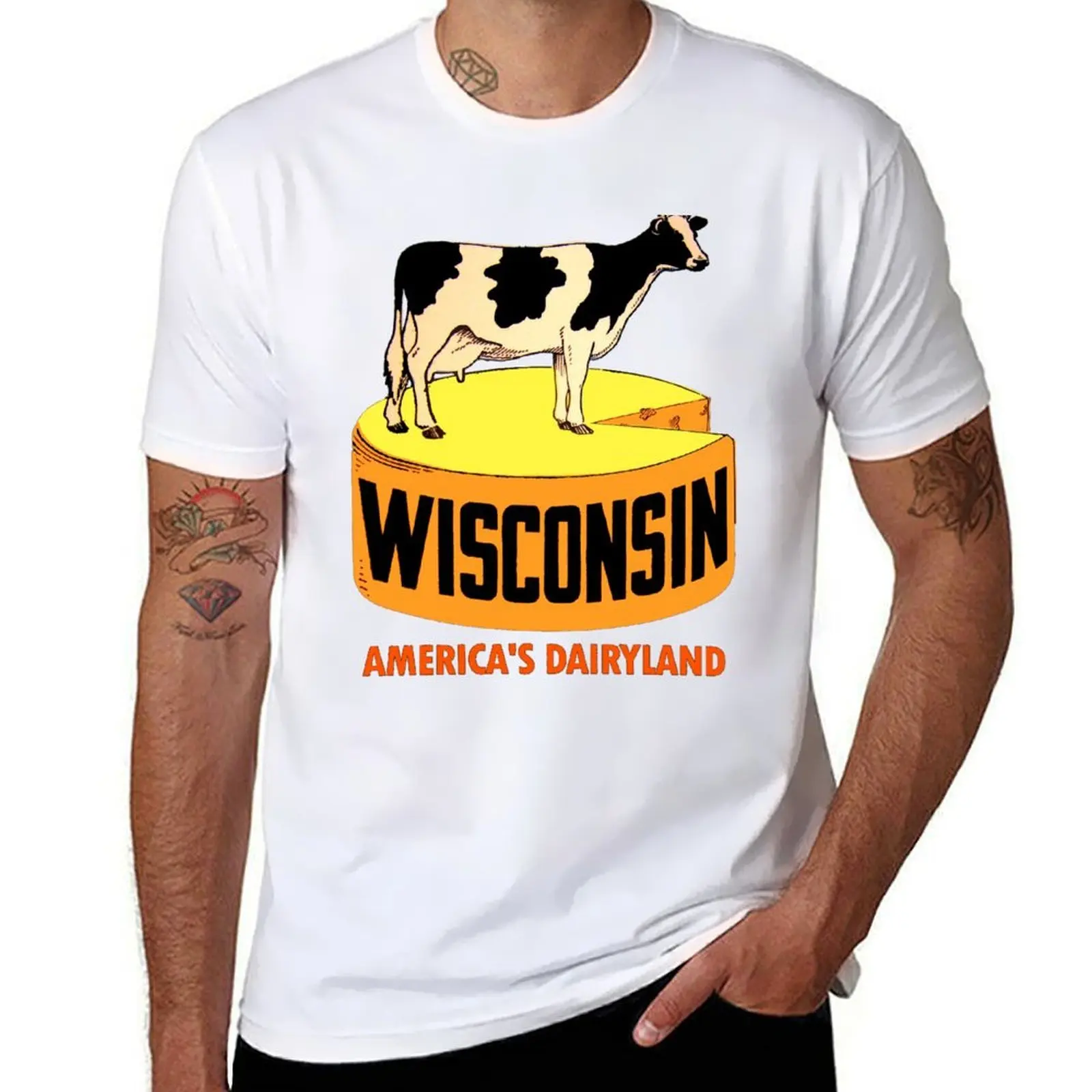Wisconsin State Vintage Travel Decal T-Shirt man t shirts for men casual t shirt personalised T-Shirt
Wisconsin State Vintage Travel Decal T-Shirt man t shirts for men casual t shirt personalised T-Shirt