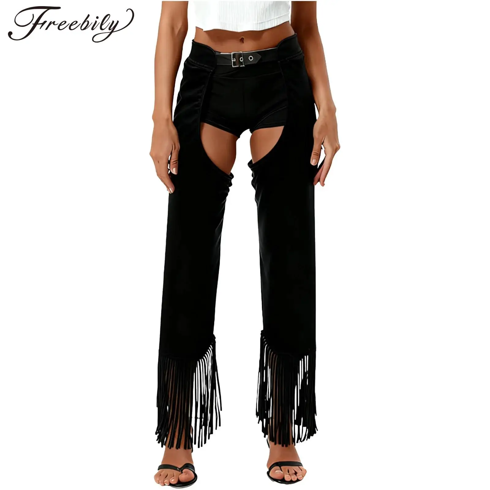 Женские брюки-ковбойки в стиле вестерн, винтажные брюки с регулируемой пряжкой и бахромой в стиле вестерн, карнавальный костюм на Хэллоуин, костюм для вечеринки
Женские брюки-ковбойки в стиле вестерн, винтажные брюки с регулируемой пряжкой и бахромой в стиле вестерн, карнавальный костюм на Хэллоуин, костюм для вечеринки