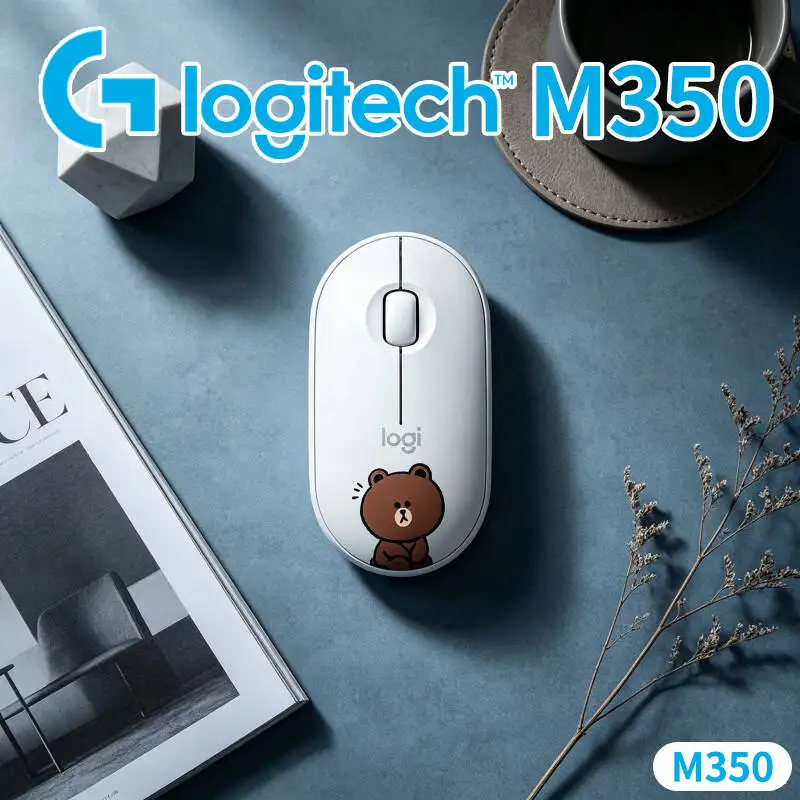 Logitech M350 Pebble Office Mouse - Minimalist Design, Silent Clicks, 18-Month Battery, 1000 DPI, PC Mac iPad Fit
Logitech M350 Pebble Office Mouse - Minimalist Design, Silent Clicks, 18-Month Battery, 1000 DPI, PC Mac iPad Fit