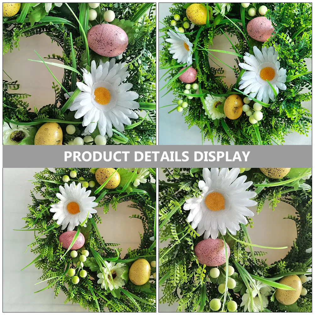 Unique Easter Wreath Pendant Eye Catching Design High Quality Material Festive Atmosphere Door Window Wall Decorative Accessory
Unique Easter Wreath Pendant Eye Catching Design High Quality Material Festive Atmosphere Door Window Wall Decorative Accessory