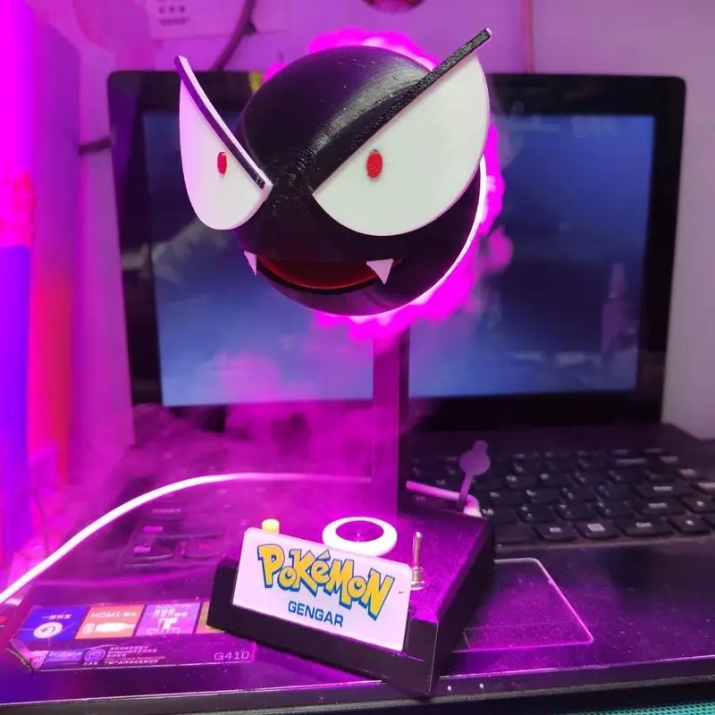 Крутой увлажнитель воздуха с изображением покемона, аниме Gengar, ночник, очиститель воздуха, окружающее освещение, милая светодиодная лампа, украшение комнаты, детские рождественские подарки
Крутой увлажнитель воздуха с изображением покемона, аниме Gengar, ночник, очиститель воздуха, окружающее освещение, милая светодиодная лампа, украшение комнаты, детские рождественские подарки