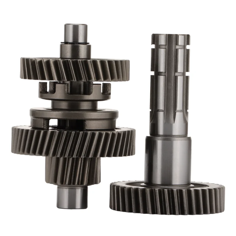 Замена шестерни главного и вторичного вала в коробке передач мотоциклетного двигателя 17T. 
Замена шестерни главного и вторичного вала в коробке передач мотоциклетного двигателя 17T.