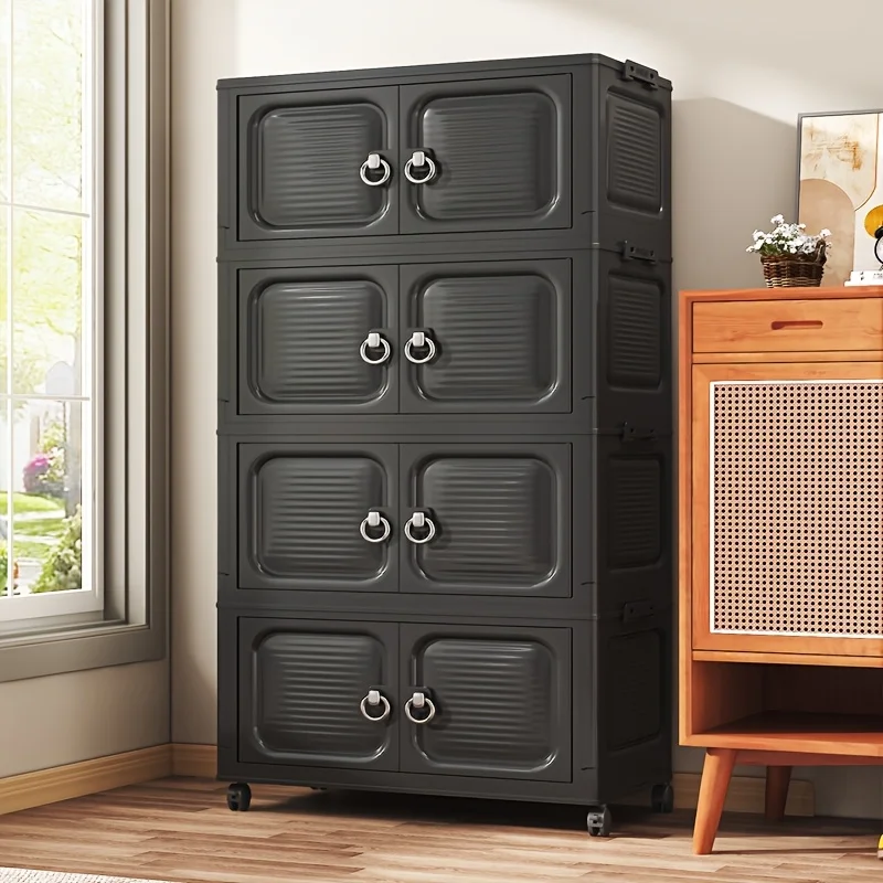 Five-Level Foldable Storage Container, Hallway Storage Unit, Stackable Boxes with Three, Four, Or Five Layers, Featuring Movable
Five-Level Foldable Storage Container, Hallway Storage Unit, Stackable Boxes with Three, Four, Or Five Layers, Featuring Movable