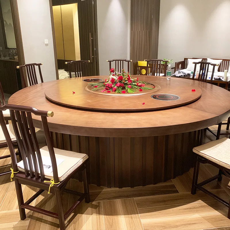!@Hotel Large Round Table with Electric Turntable for 15 People and 20 People Villa Private Room Commercial Large Round Table
!@Hotel Large Round Table with Electric Turntable for 15 People and 20 People Villa Private Room Commercial Large Round Table