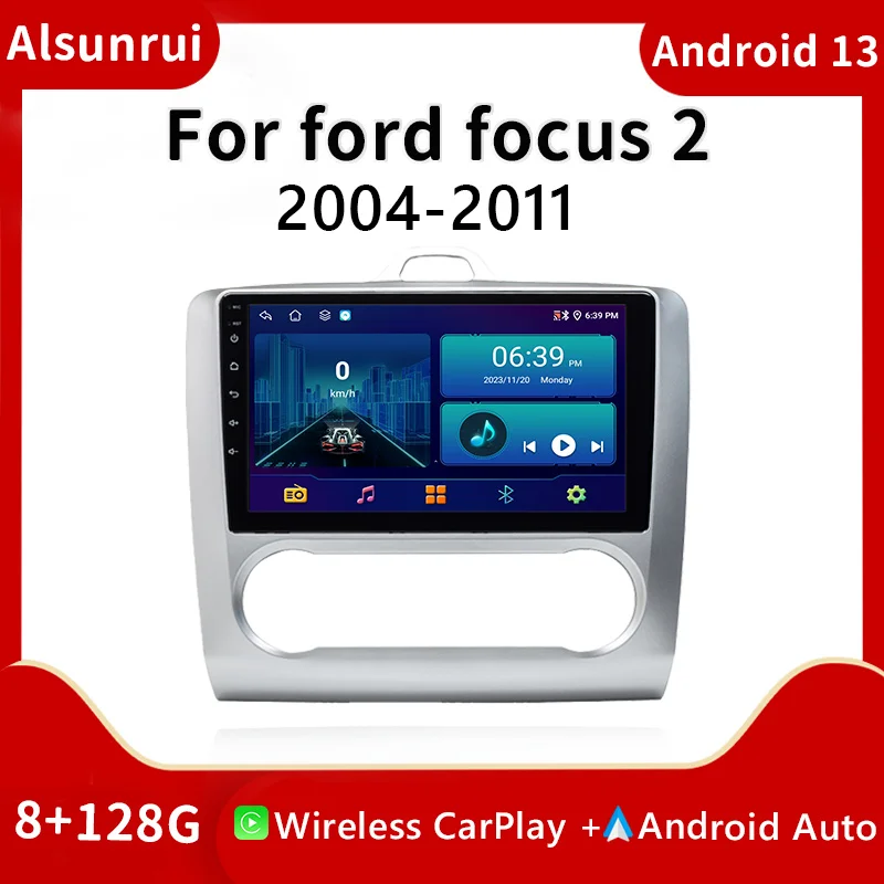 Автомобильный мультимедийный плеер Carplay, 8 ядер, Android 13, для ford focus 2 3 MK1/Mk2/Mk3, радио, стерео, GPS, 4G навигация, Типоразмер 1DIN
Автомобильный мультимедийный плеер Carplay, 8 ядер, Android 13, для ford focus 2 3 MK1/Mk2/Mk3, радио, стерео, GPS, 4G навигация, Типоразмер 1DIN