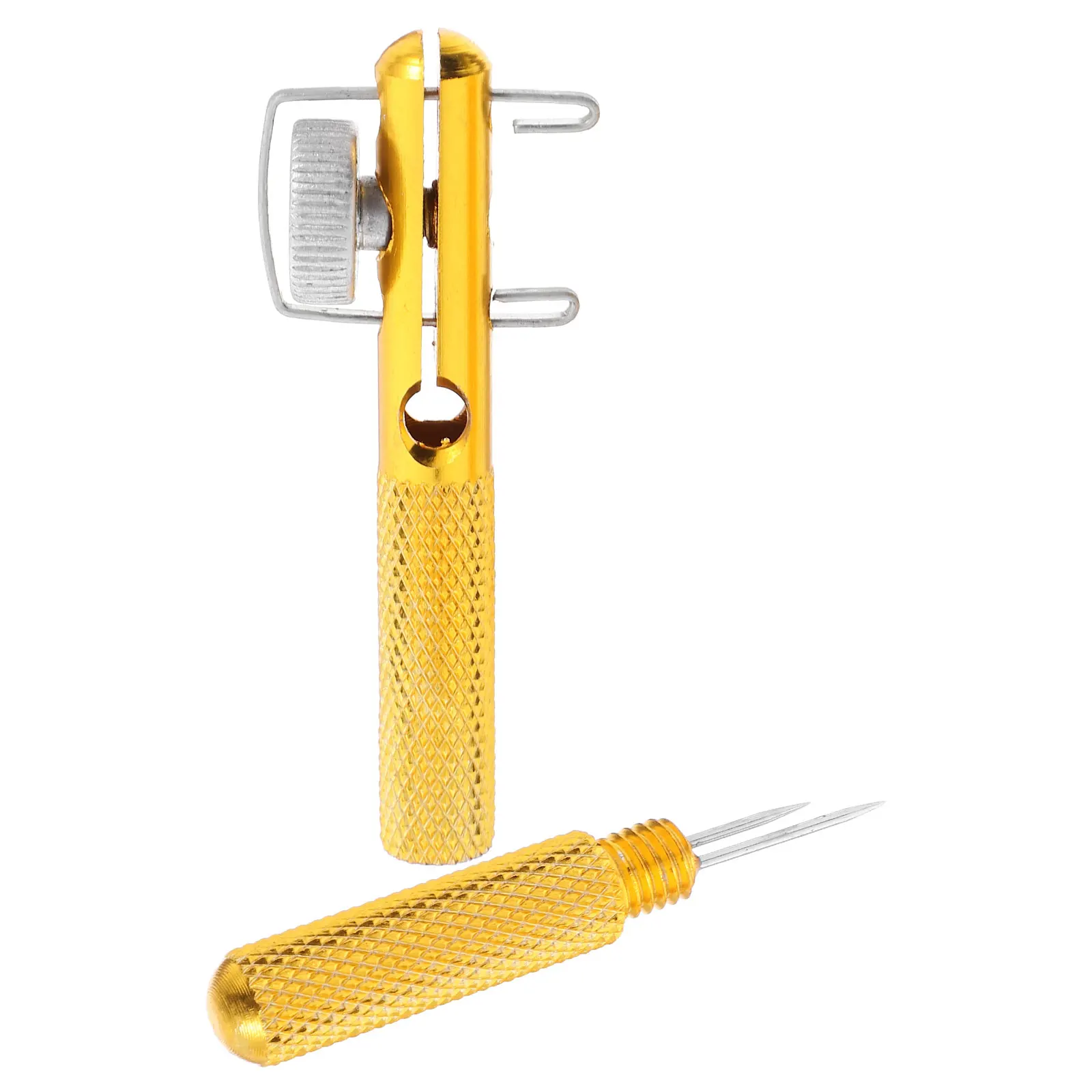 Hand Operated Fishing Hook Tying Device Portable Gear Realistic Stems Artificial Leaves Metal Picks Kids Tool Box
Hand Operated Fishing Hook Tying Device Portable Gear Realistic Stems Artificial Leaves Metal Picks Kids Tool Box