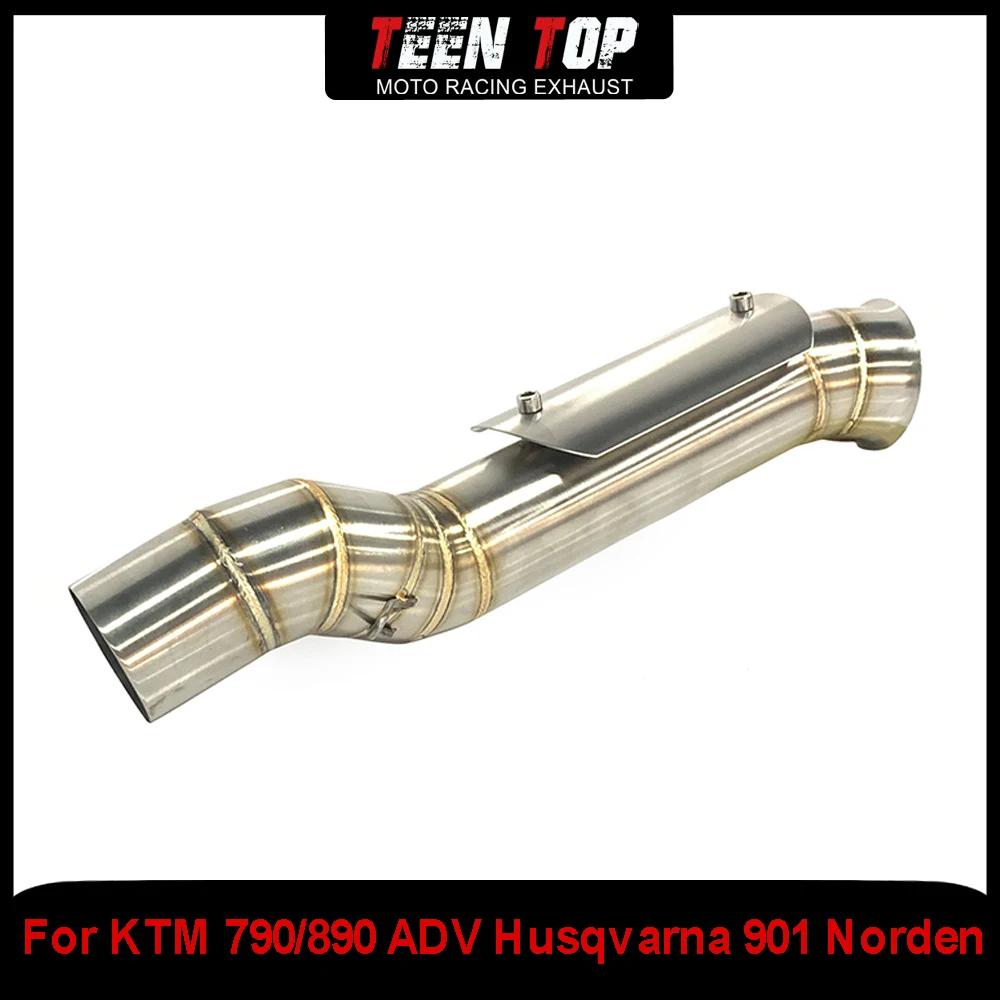 Motorcycle Exhaust Steel Middle Link Pipe For KTM 790/890 ADV For HUSQVARNA 901 Norden Exhaust Connect Tube 790 Adventure 2019+
Motorcycle Exhaust Steel Middle Link Pipe For KTM 790/890 ADV For HUSQVARNA 901 Norden Exhaust Connect Tube 790 Adventure 2019+