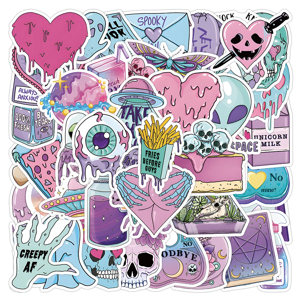 10/30/50PCS Magic Gothic Cartoon Graffiti Stickers Waterproof DIY Laptop Phone Skateboard Vinyl Cool Decals Sticker for Kid Toys
10/30/50PCS Magic Gothic Cartoon Graffiti Stickers Waterproof DIY Laptop Phone Skateboard Vinyl Cool Decals Sticker for Kid Toys