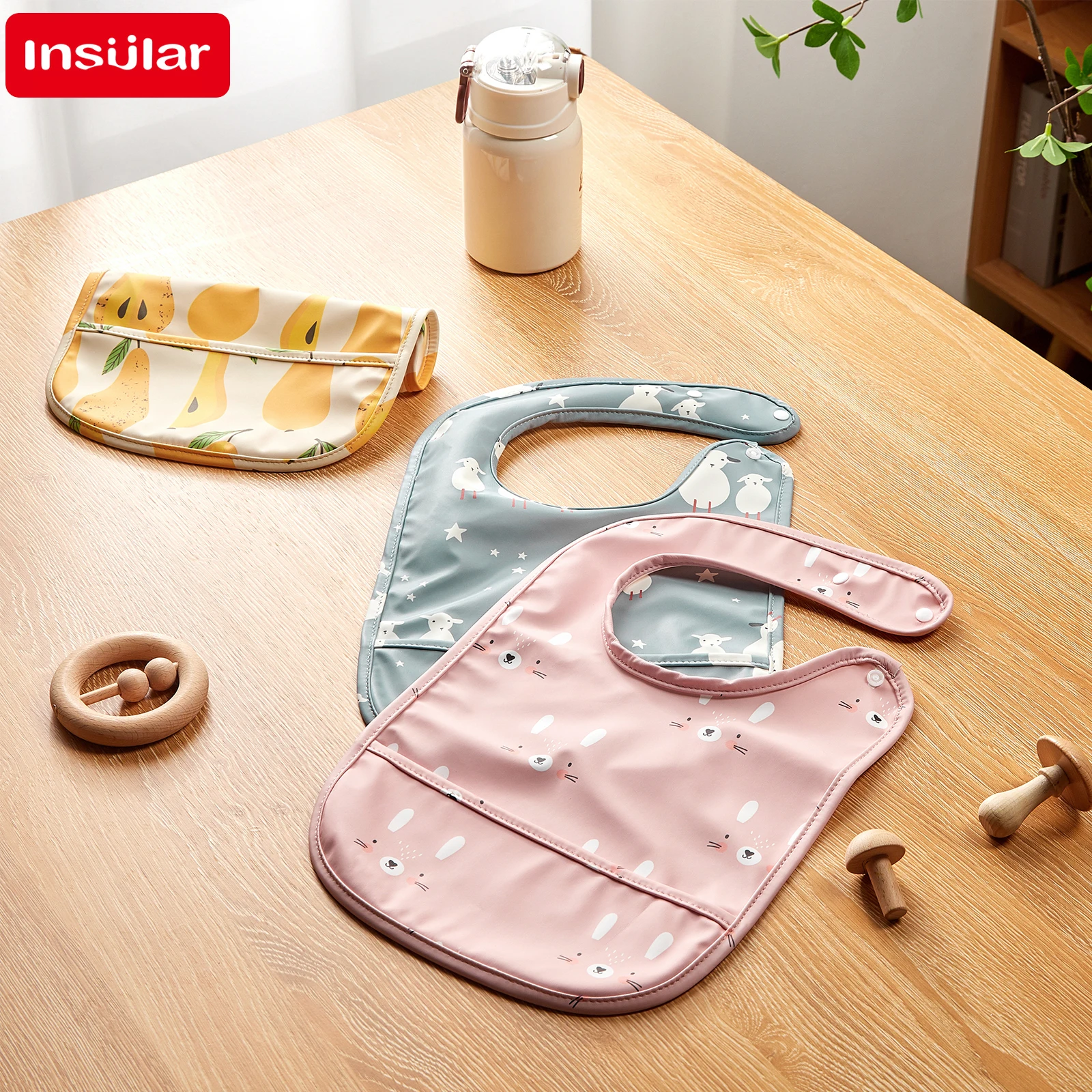 Children's Lovely Feeding Aprons PU Skin Baby Bib with Pocket Full Cover Waterproof Bibs Featuring Cartoon Animal Designs
Children's Lovely Feeding Aprons PU Skin Baby Bib with Pocket Full Cover Waterproof Bibs Featuring Cartoon Animal Designs