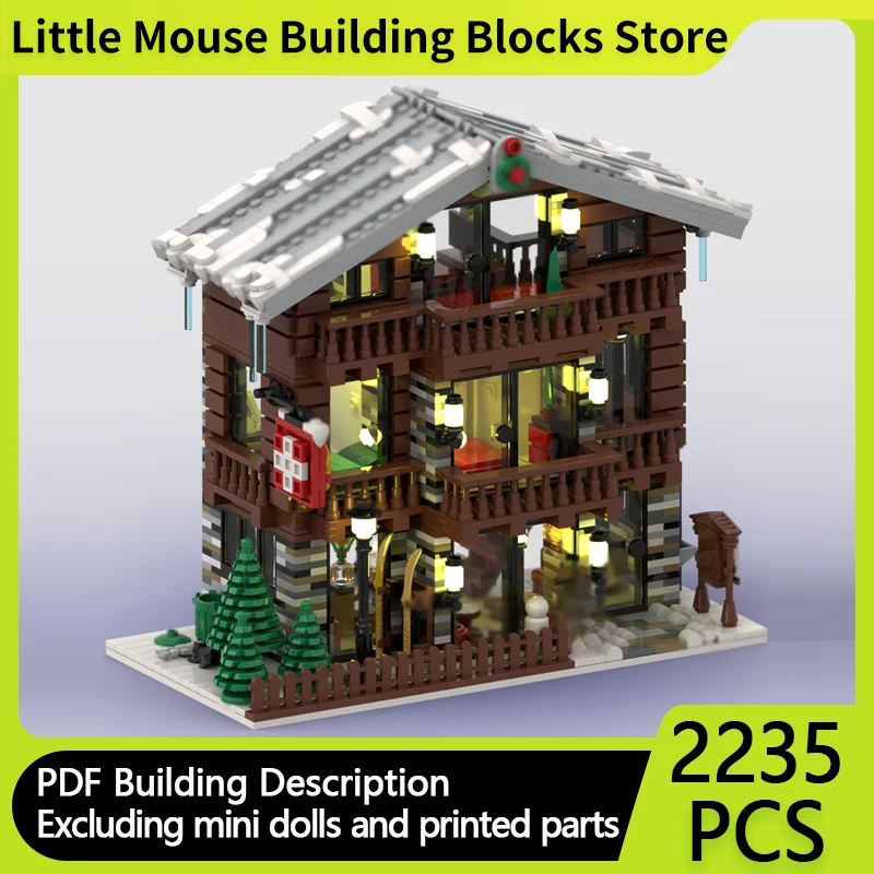 Street View Model MOC Building Bricks Village Restaurant And Hotel Modular Technology Gifts Holiday Assemble Children Toys Suit
Street View Model MOC Building Bricks Village Restaurant And Hotel Modular Technology Gifts Holiday Assemble Children Toys Suit