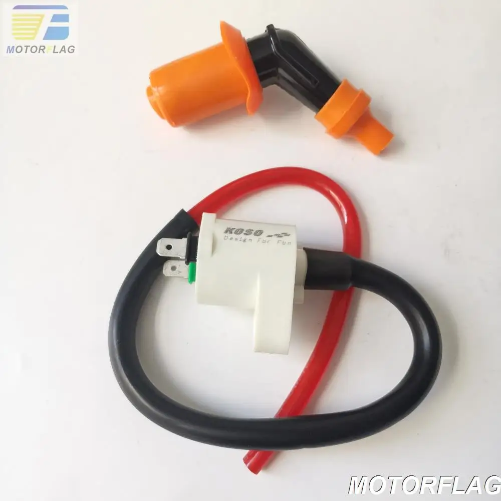 Высоковольтная катушка зажигания KOSO для скутера DIO50 ZX50 GY6 50 GY6 125 GY6 150 139QMB 152QMI 157QMJ
Высоковольтная катушка зажигания KOSO для скутера DIO50 ZX50 GY6 50 GY6 125 GY6 150 139QMB 152QMI 157QMJ