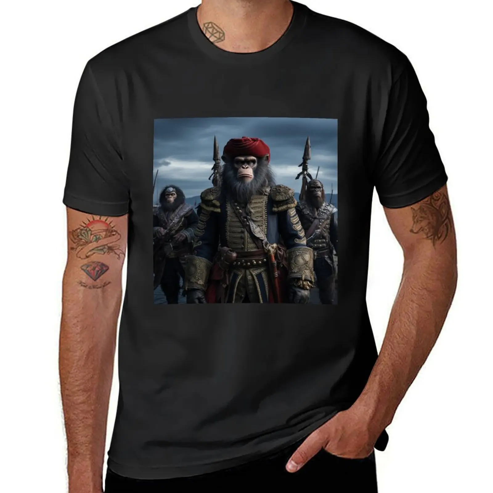 Medieval Apes 3 T-Shirt Short sleeve tee cute clothes for a boy new edition mens t shirts pack
Medieval Apes 3 T-Shirt Short sleeve tee cute clothes for a boy new edition mens t shirts pack