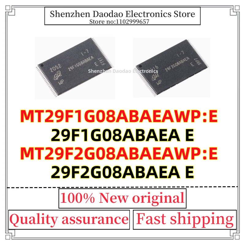 MT29F1G08ABAEAWP:E 29F1G08ABAEA E MT29F2G08ABAEAWP:E 29F2G08ABAEA SOP-48 memory chip new original
MT29F1G08ABAEAWP:E 29F1G08ABAEA E MT29F2G08ABAEAWP:E 29F2G08ABAEA SOP-48 memory chip new original