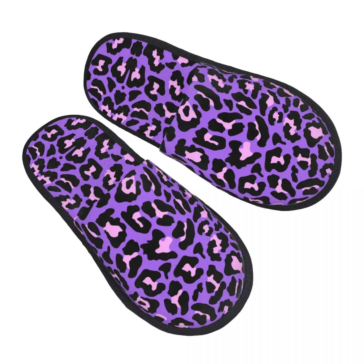 Custom Neon Purple And Pink Leopard Seamless Pattern Guest Slippers for Hotel Women Animal Cheetah House Slipper
Custom Neon Purple And Pink Leopard Seamless Pattern Guest Slippers for Hotel Women Animal Cheetah House Slipper