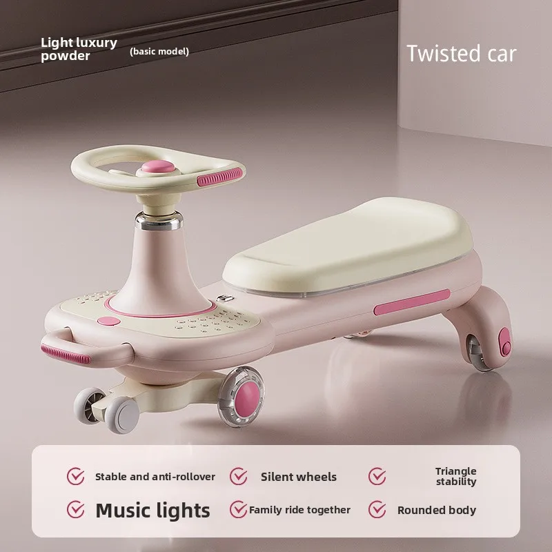 Toddlers Ride Car Dual Seat Anti Tip Rocking Vehicle Parent Child Compatible 1 3 Years Children's Wiggle Car Anti-rollover
Toddlers Ride Car Dual Seat Anti Tip Rocking Vehicle Parent Child Compatible 1 3 Years Children's Wiggle Car Anti-rollover