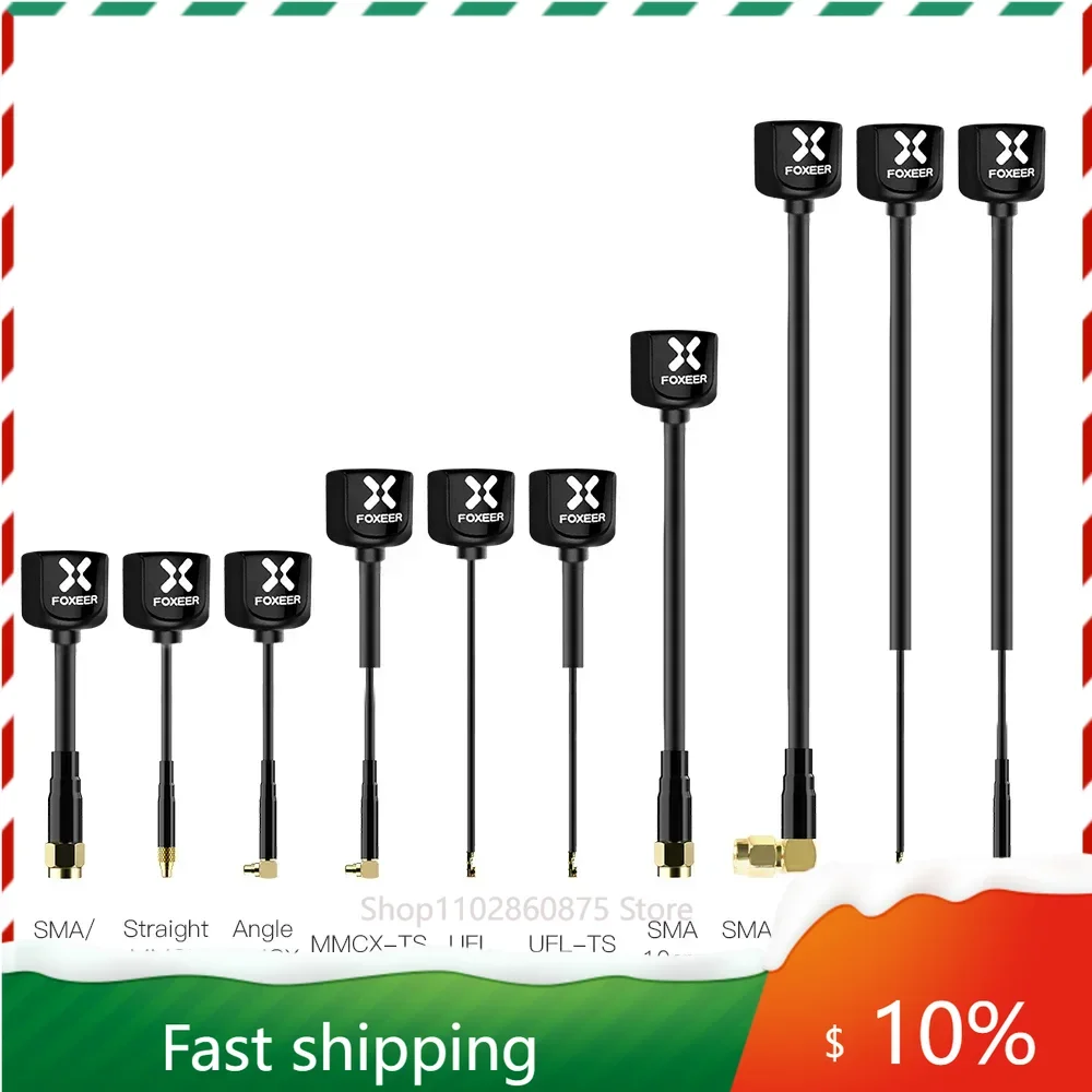 1PC Foxeer Lollipop 4 Lollipop V4 2.6dBi High Gain FPV Antenna LHCP RHCP for FPV Drone VTX Goggles DIY Parts
1PC Foxeer Lollipop 4 Lollipop V4 2.6dBi High Gain FPV Antenna LHCP RHCP for FPV Drone VTX Goggles DIY Parts