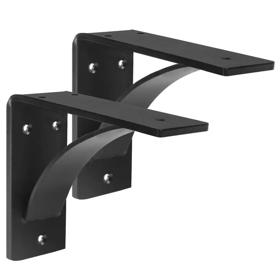 Pack Heavy Duty Steel Mantel Brackets, 8 x 9 Wall Mount L Support for Fireplace, Load 440 lb
Pack Heavy Duty Steel Mantel Brackets, 8 x 9 Wall Mount L Support for Fireplace, Load 440 lb