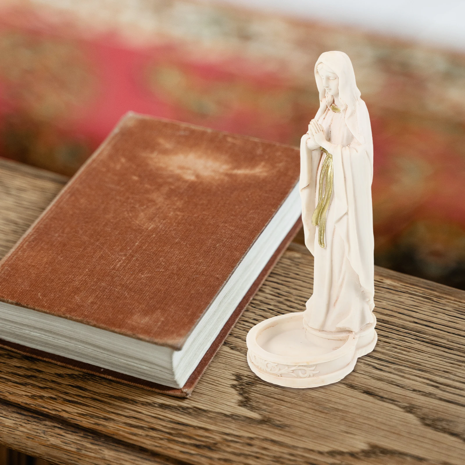 Holy Water Pool Ornaments Small Blessed Mother Statue White Resin Decor Home Garden Living Religious Figurine Virgin
Holy Water Pool Ornaments Small Blessed Mother Statue White Resin Decor Home Garden Living Religious Figurine Virgin
