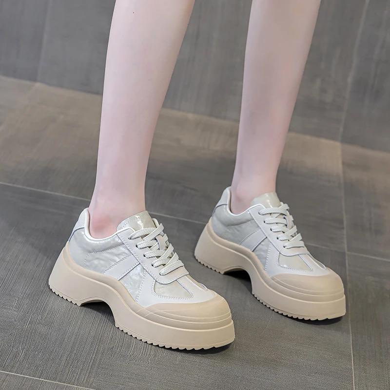 Women Virtue Training Shoes 2026 New Autumn Women Sneakers Platform Lace-Up Non-Slip Height-Increasing Casual Shoes For Women
Women Virtue Training Shoes 2026 New Autumn Women Sneakers Platform Lace-Up Non-Slip Height-Increasing Casual Shoes For Women