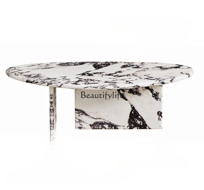 Marble special-shaped coffee table living room household small apartment French creative simplicity
Marble special-shaped coffee table living room household small apartment French creative simplicity