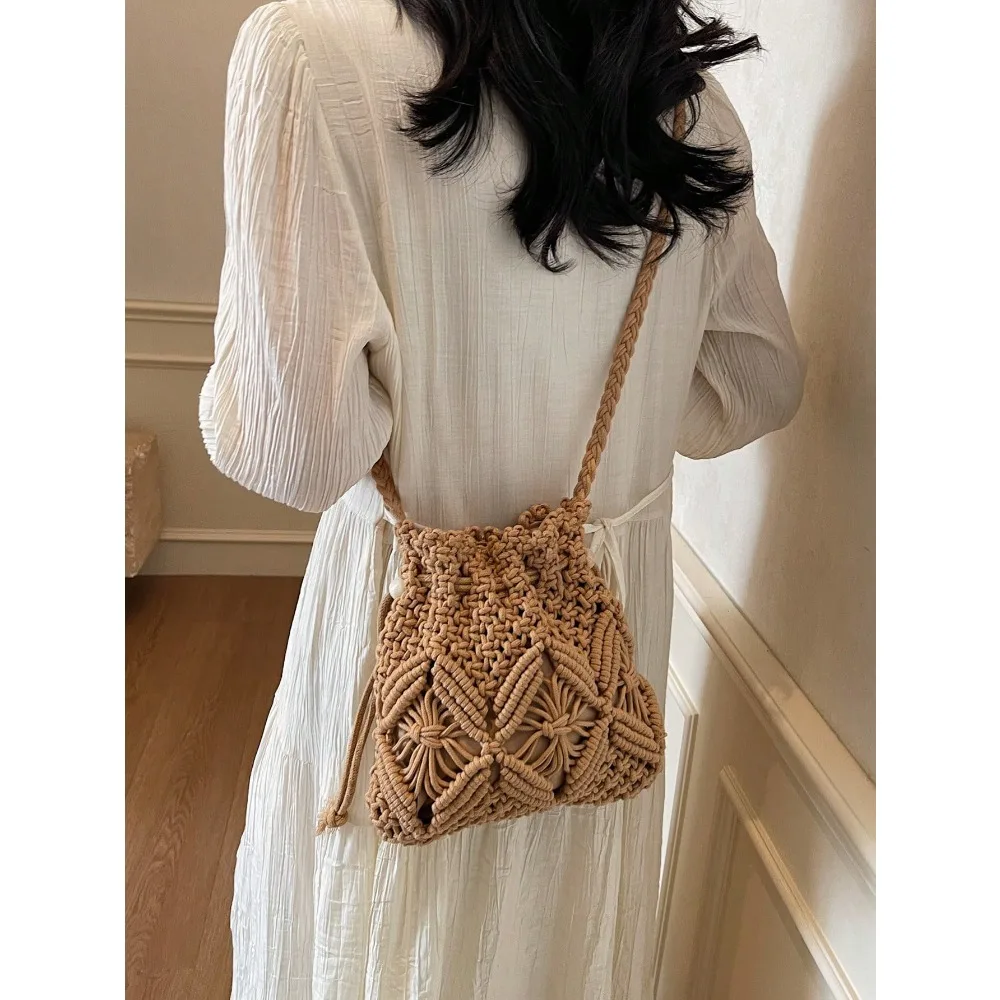 Handwoven Small Crossbody Bag For Women, New Woven Messenger Bag, Niche Beach Casual Shoulder Bag, Mini Square Envelope Bag, Crossbody Bag, Suitable For Beach Resort, Woven Bag
Handwoven Small Crossbody Bag For Women, New Woven Messenger Bag, Niche Beach Casual Shoulder Bag, Mini Square Envelope Bag, Crossbody Bag, Suitable For Beach Resort, Woven Bag