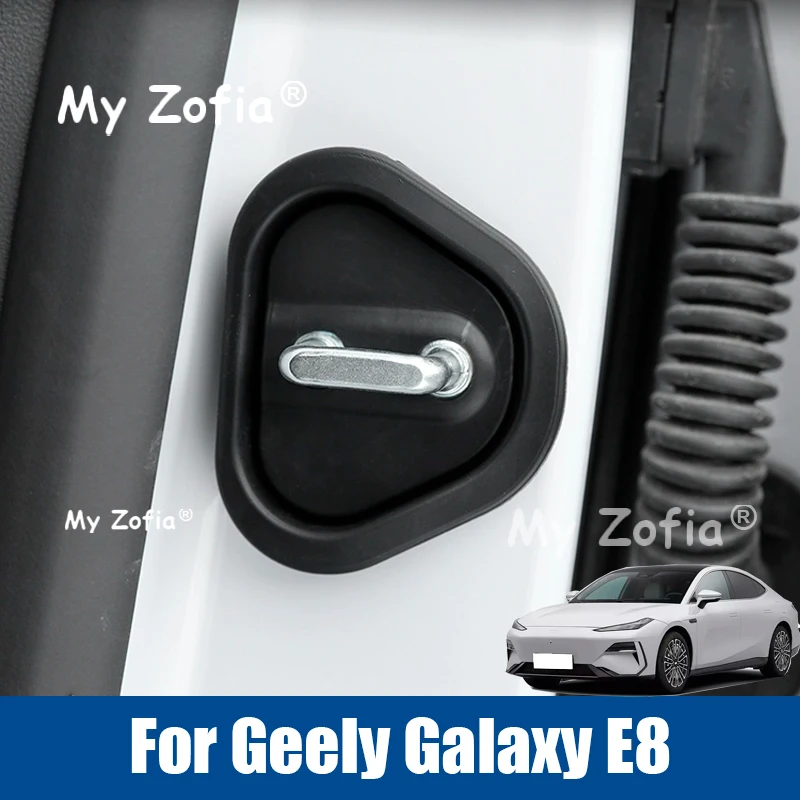 For Geely Galaxy E8 2025 2026 Car Silicone Door Lock Latch Cover Protective Cover Anti-corrosion Rust Proof Accessories 
For Geely Galaxy E8 2025 2026 Car Silicone Door Lock Latch Cover Protective Cover Anti-corrosion Rust Proof Accessories