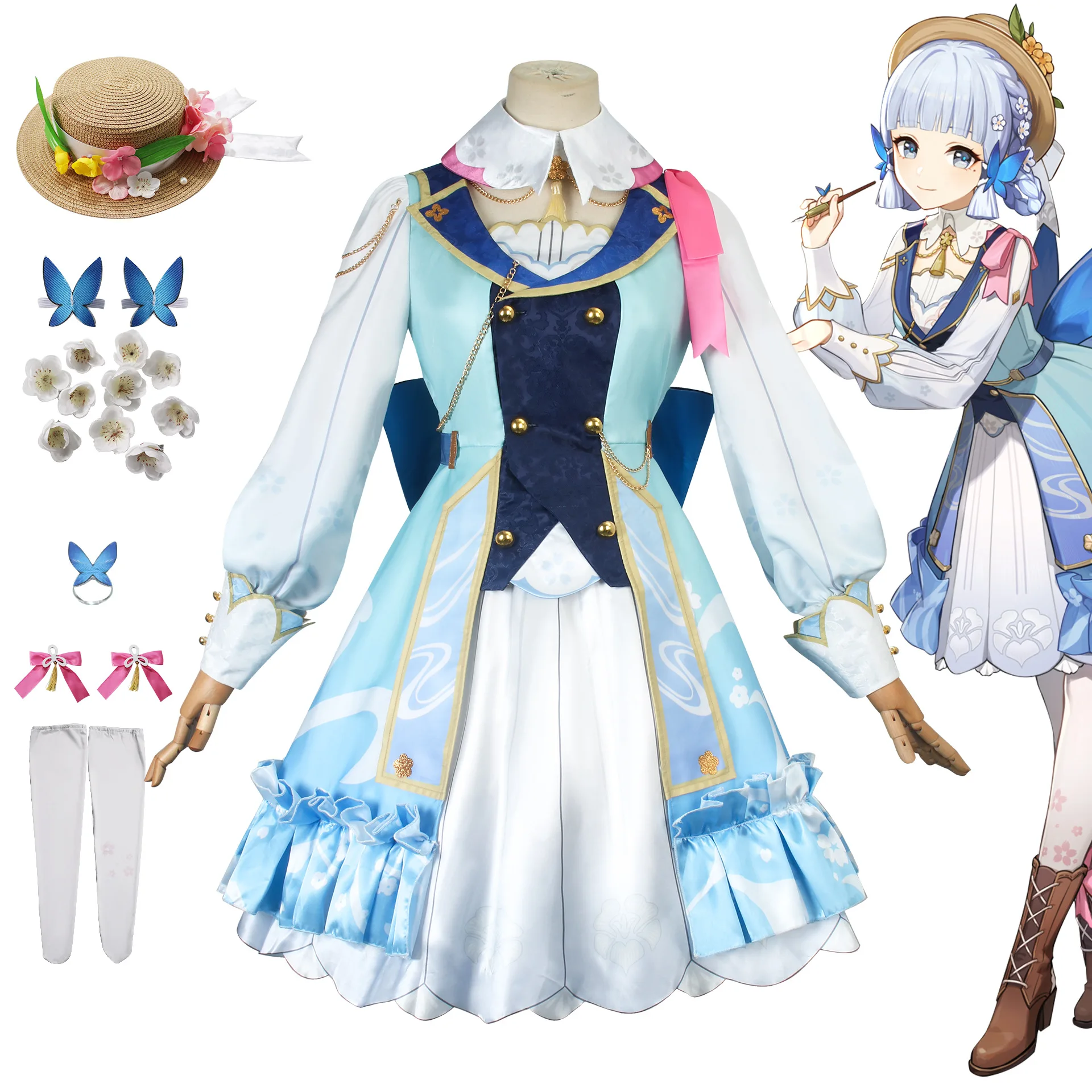 Yuanshen Cos Serve Shenri Ayanghua, Spend Time Letter Cosplay Game Animation Clothing Women's Full Suit Clothing
Yuanshen Cos Serve Shenri Ayanghua, Spend Time Letter Cosplay Game Animation Clothing Women's Full Suit Clothing