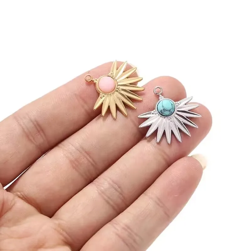 10pcs Gold Plated Colorful Enamel Flower Stainless Steel DIY Charms Neaclace Pendant Jewelry Findings Supplies Wholesale
10pcs Gold Plated Colorful Enamel Flower Stainless Steel DIY Charms Neaclace Pendant Jewelry Findings Supplies Wholesale