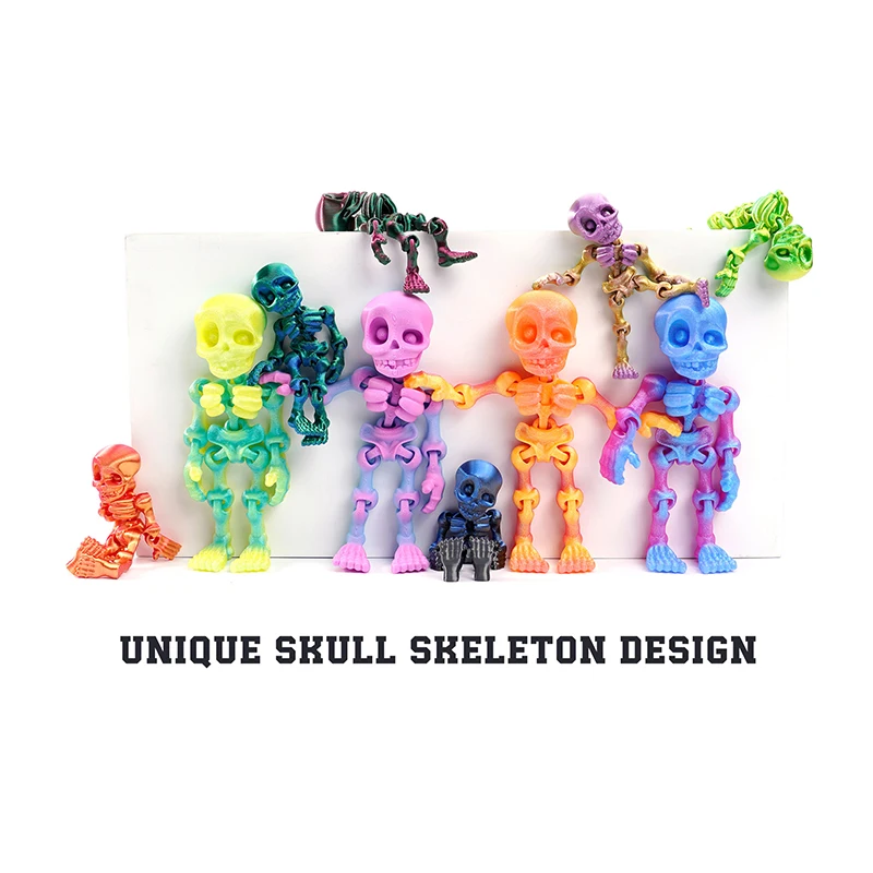 3D Printed Halloween Skeleton Combination Set Fun Toy Figurine Ornament Model Gift for Party Decor
3D Printed Halloween Skeleton Combination Set Fun Toy Figurine Ornament Model Gift for Party Decor