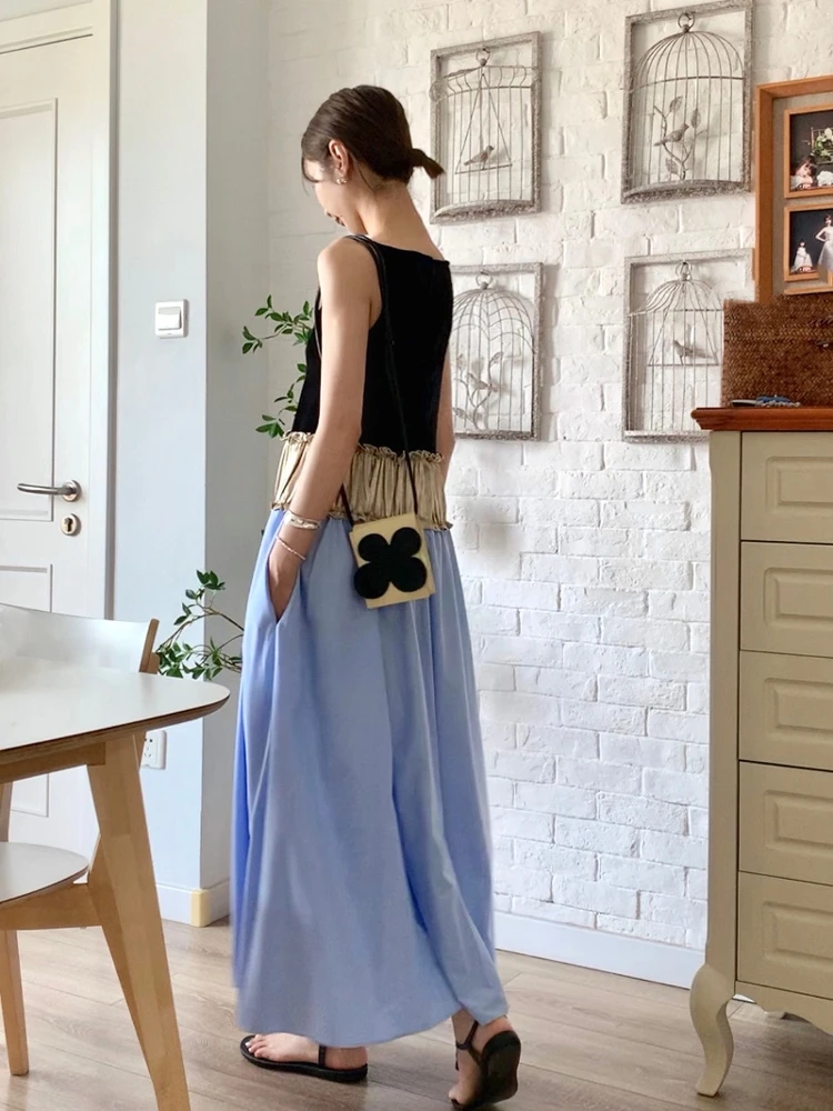 Desigar Sli Bla Blue Splice Svel Dr Design Sensation Small ence Beach Vaion Skirt A-Line Dr
Desigar Sli Bla Blue Splice Svel Dr Design Sensation Small ence Beach Vaion Skirt A-Line Dr