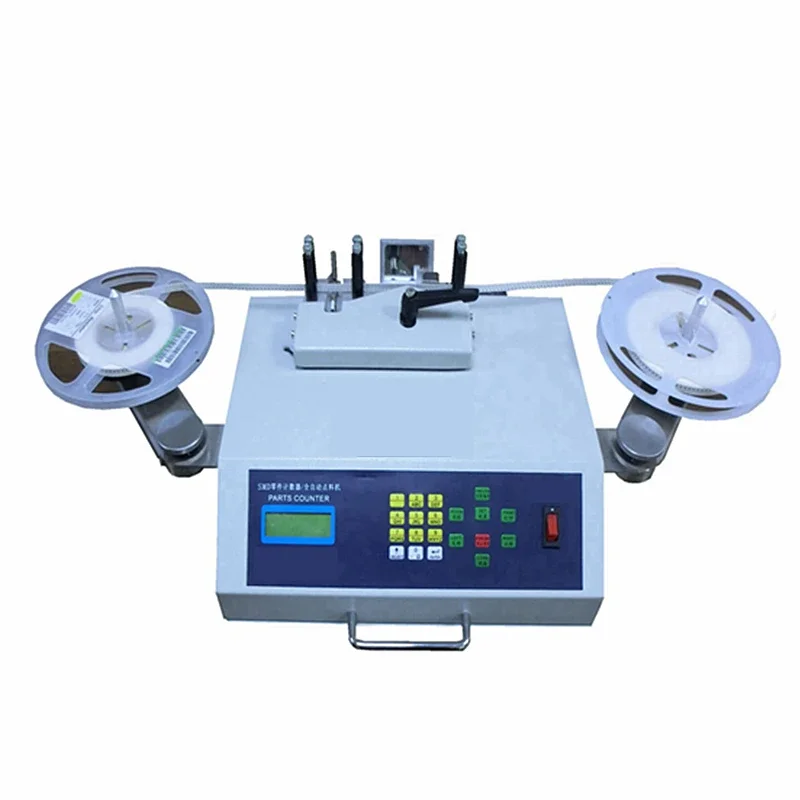 Automatic 50W SMD Parts Component Counter Resistance IC Chip Inductance Capacitor Electronic Adjustable Speed Count Machine
Automatic 50W SMD Parts Component Counter Resistance IC Chip Inductance Capacitor Electronic Adjustable Speed Count Machine