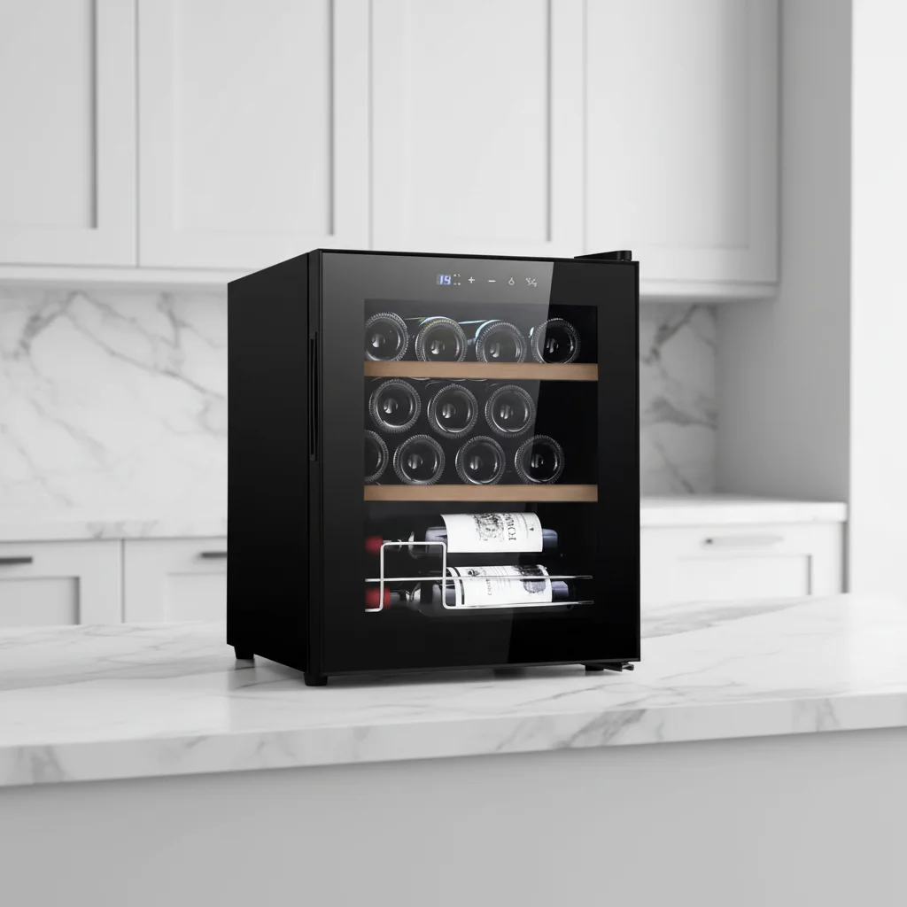 Шкаф-холодильник для вина на 15 бутылок, 48 л, охладитель для красного вина, однозонный холодильник для вина, погреб
Шкаф-холодильник для вина на 15 бутылок, 48 л, охладитель для красного вина, однозонный холодильник для вина, погреб