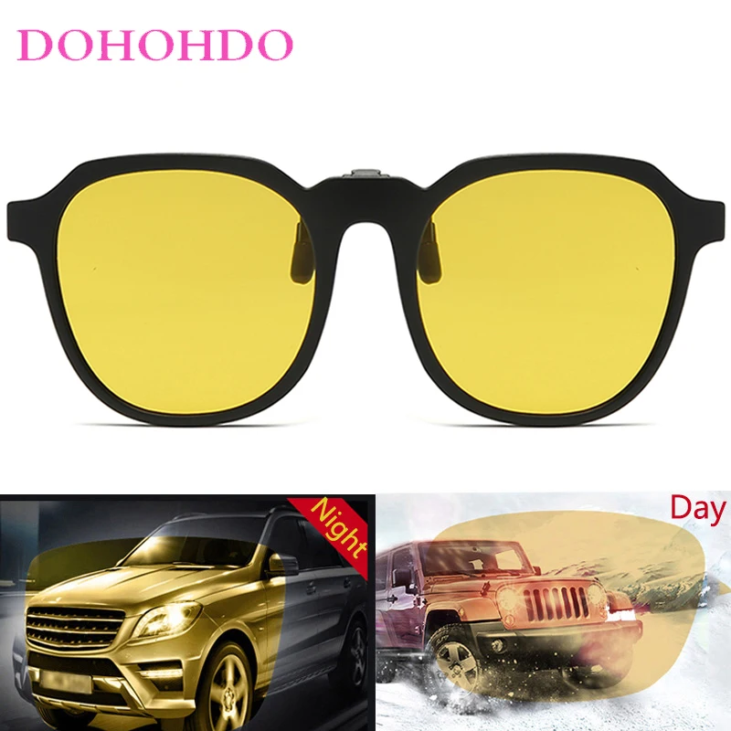 Trendy Oval Clip-On Sunglasses Women Outdoor Sports Night Vision Anti-Glare Men Eyewear Driving Polarized Goggles Unisex UV400
Trendy Oval Clip-On Sunglasses Women Outdoor Sports Night Vision Anti-Glare Men Eyewear Driving Polarized Goggles Unisex UV400