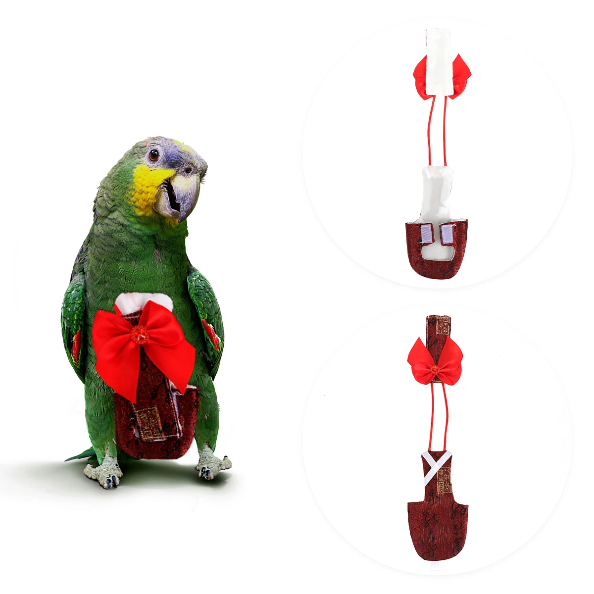 Parrot Flight Suit Pet Pilot Clothing Bird Pant Where Supplies Cotton Flying Costume Baby Clothes
Parrot Flight Suit Pet Pilot Clothing Bird Pant Where Supplies Cotton Flying Costume Baby Clothes