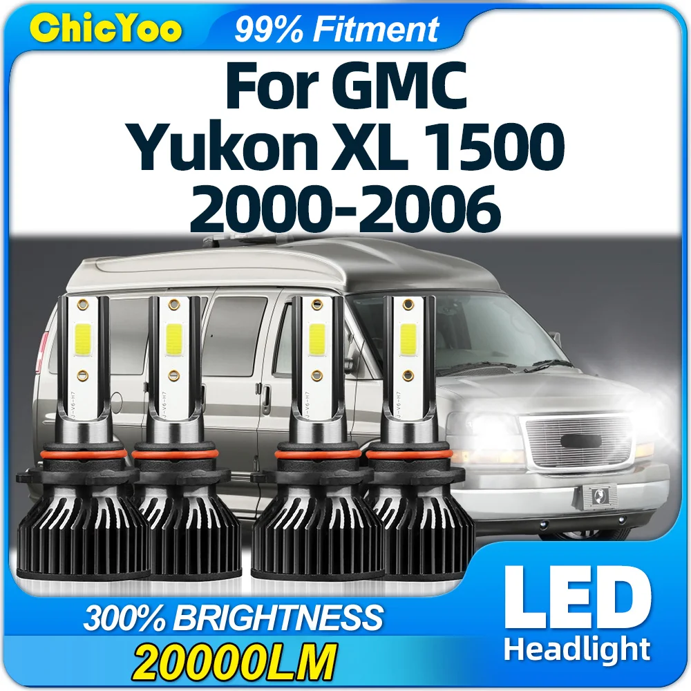 LED Car Headlight 40000LM Super Bright Auto Lamps Bulbs 12V 6000K For GMC Yukon XL 1500 2000 2001 2002 2003 2004 2005 2006
LED Car Headlight 40000LM Super Bright Auto Lamps Bulbs 12V 6000K For GMC Yukon XL 1500 2000 2001 2002 2003 2004 2005 2006