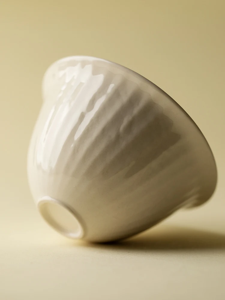 Grass and Wood Gray Egg-Shell Porcelain Tureen Jingdezhen High-End Handmade Stripes Tea Brewing Bowl Household Kung Fu Set
Grass and Wood Gray Egg-Shell Porcelain Tureen Jingdezhen High-End Handmade Stripes Tea Brewing Bowl Household Kung Fu Set