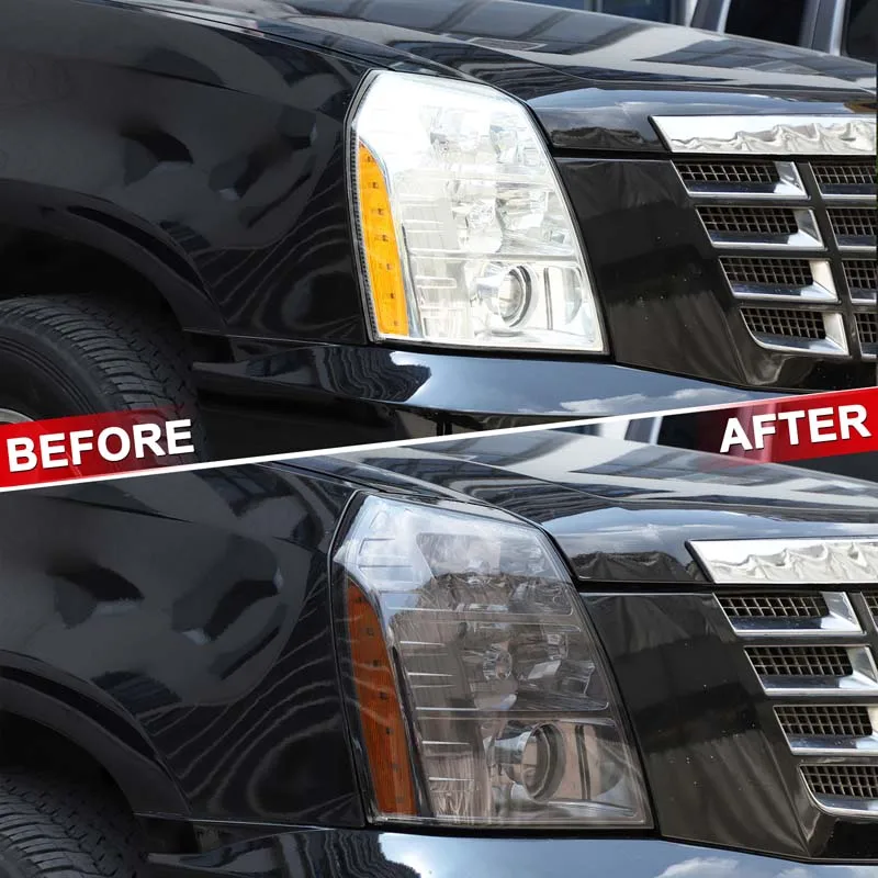 PVC Car Headlights Rear Fog Lights Headlight Film Decorative Stickers Suitable for Cadillac Escalade 2007-2014
PVC Car Headlights Rear Fog Lights Headlight Film Decorative Stickers Suitable for Cadillac Escalade 2007-2014
