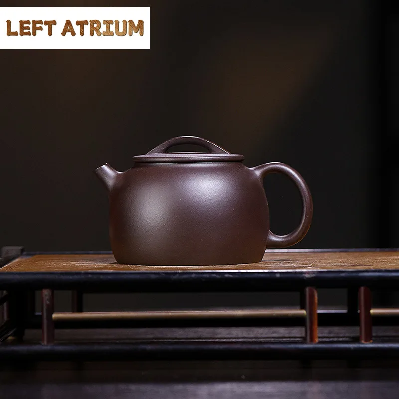180ml Boutique Yixing Purple Clay Teapot Handmade Hanwa Pot Raw Ore Old Purple Mud Tea Maker Infuser Kettle Chinese Zisha Teaset
180ml Boutique Yixing Purple Clay Teapot Handmade Hanwa Pot Raw Ore Old Purple Mud Tea Maker Infuser Kettle Chinese Zisha Teaset