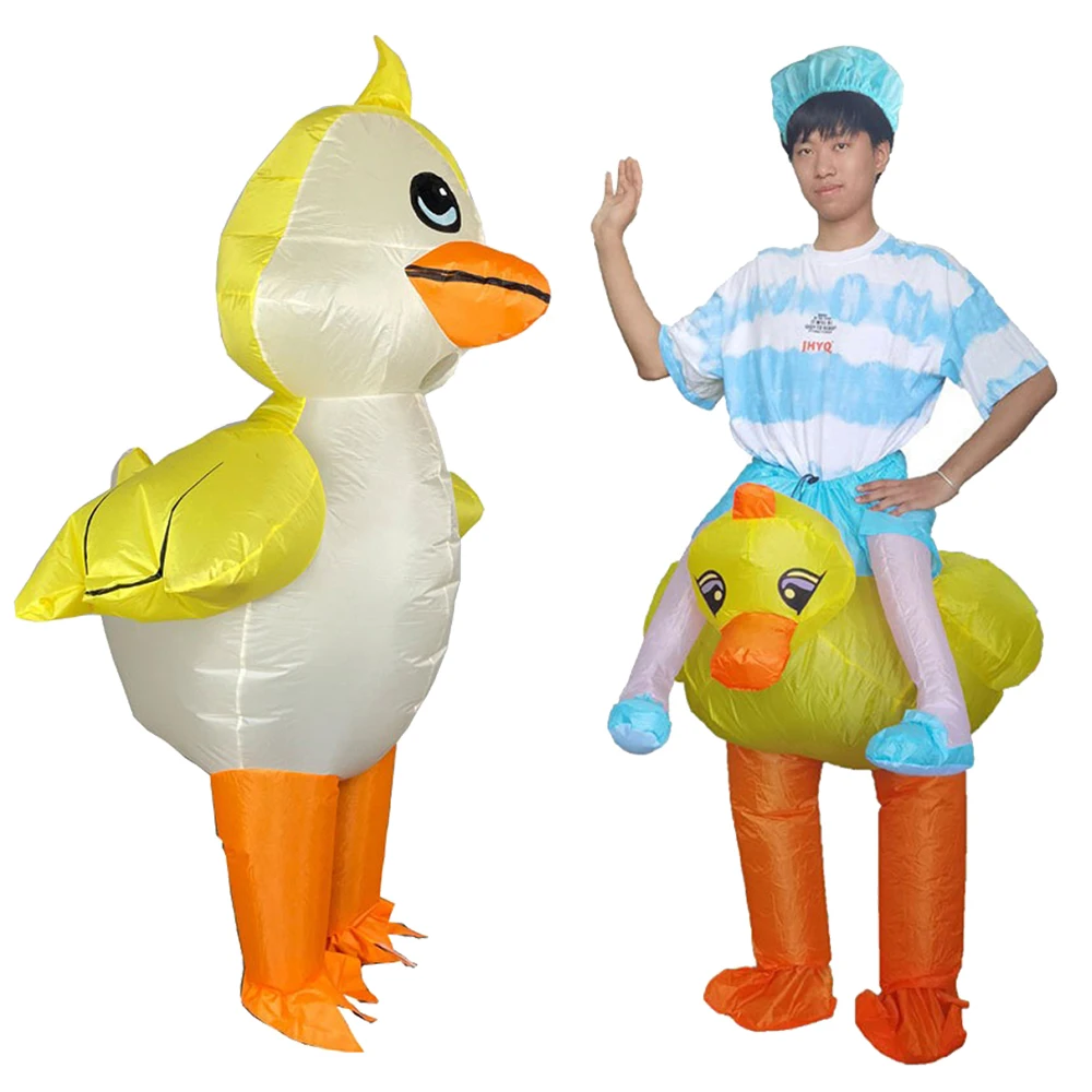 Надувной костюм Желтой Утки для Пасхи и Хэллоуина, забавный костюм мультяшного животного, реквизит для маскарада, наряд для дня рождения
Надувной костюм Желтой Утки для Пасхи и Хэллоуина, забавный костюм мультяшного животного, реквизит для маскарада, наряд для дня рождения