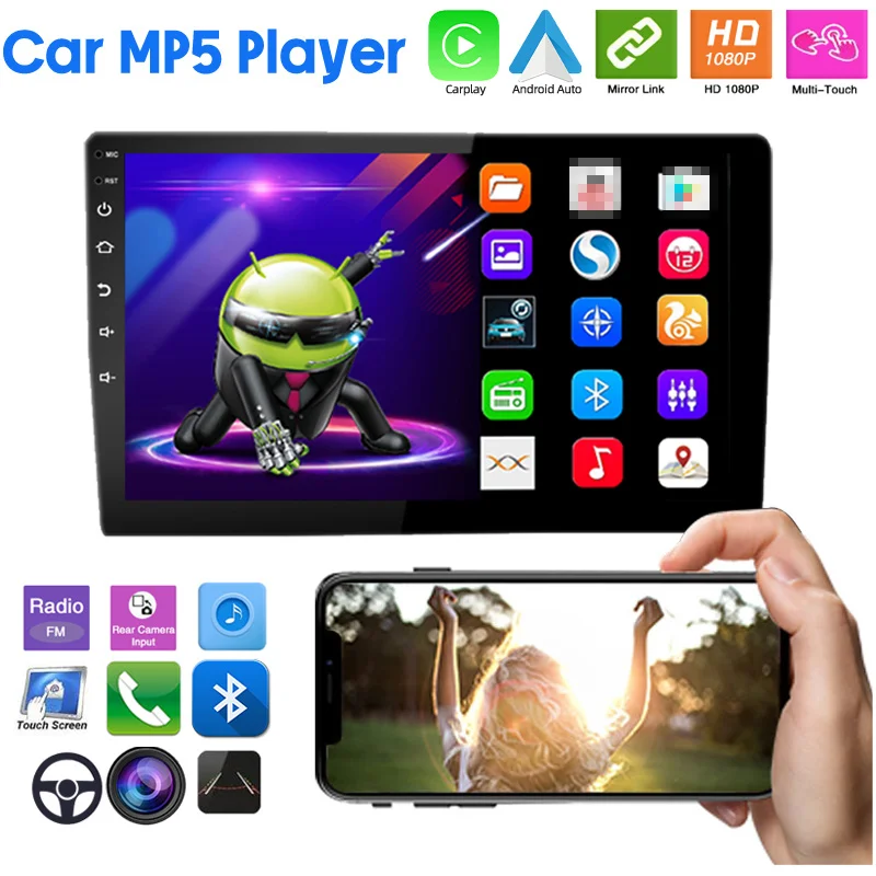 Android 13 Car Radio 10 Inch Touch Screen Wireless Carplay Mirror Link 1080P HD Video Playback
Android 13 Car Radio 10 Inch Touch Screen Wireless Carplay Mirror Link 1080P HD Video Playback